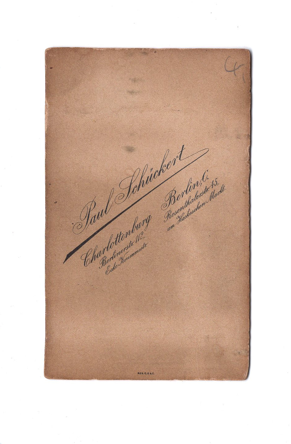 Fotografie Schönes Kinderbild / Baby - Charlottenburg - Berlin 1890er