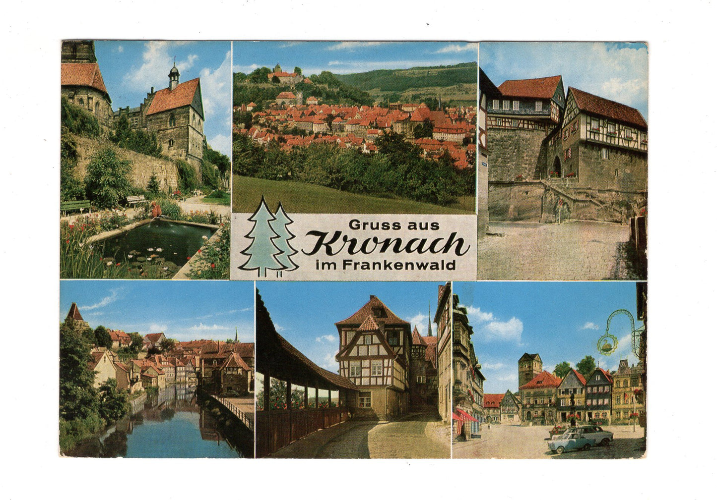 Ansichtskarte Kronach im Frankenwald / H1-59