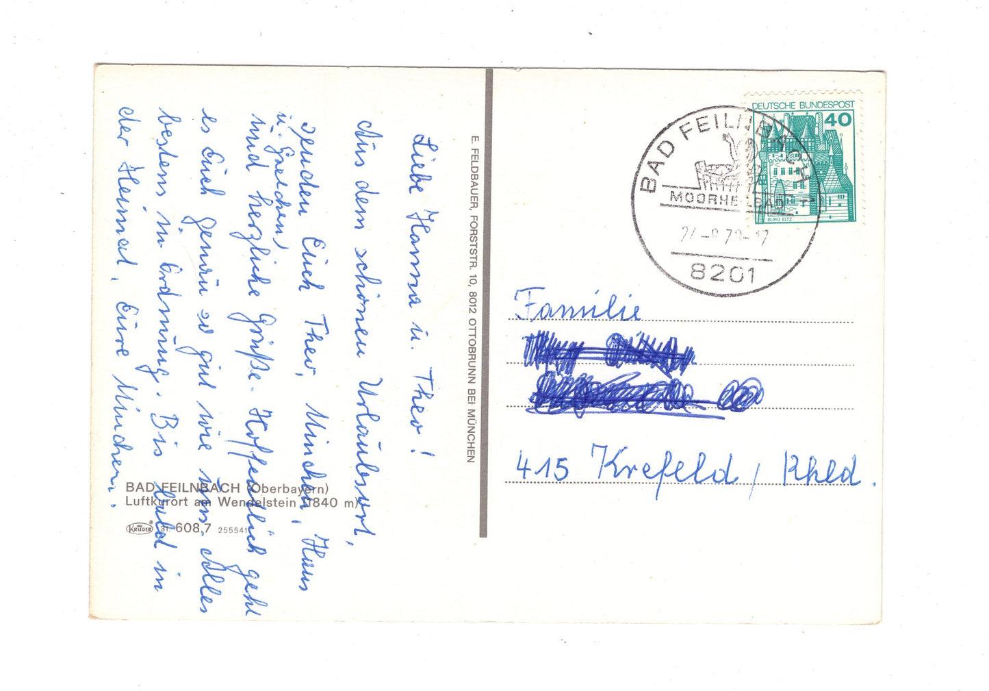 Ansichtskarte Bad Feilnbach / Oberbayern  / I1-57