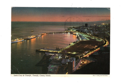 Ansichtskarte Teneriffa / Santa Cruz / Spanien