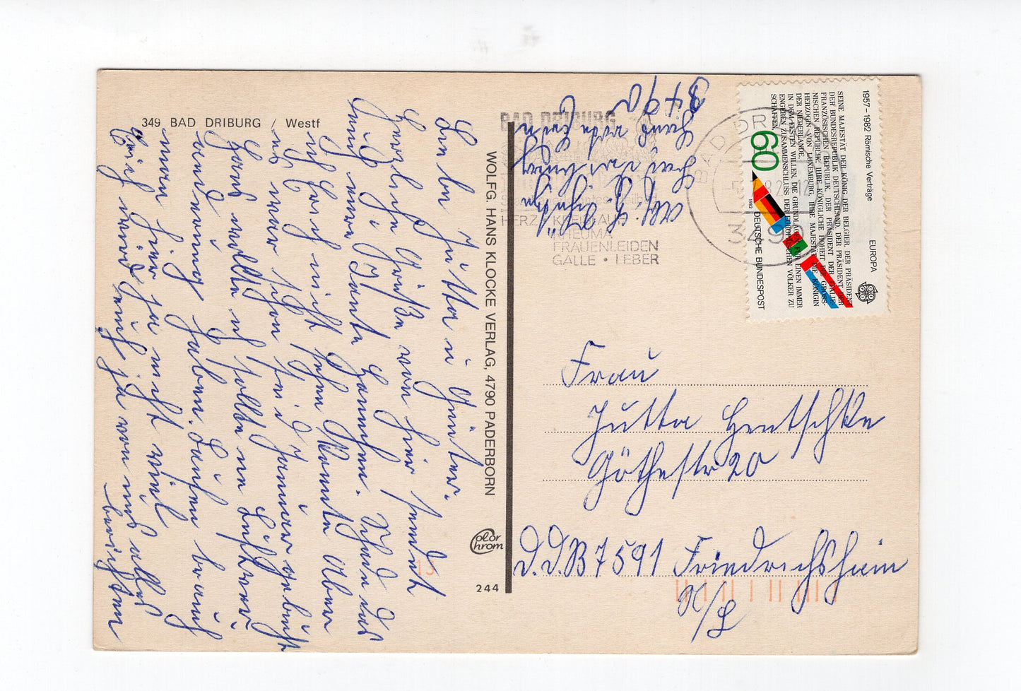 Ansichtskarte Bad Driburg / Westfalen