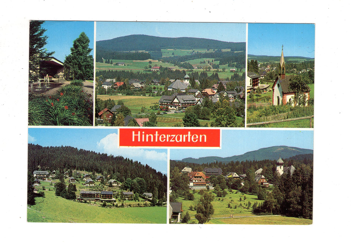 Ansichtskarte Hinterzarten im Hochschwarzwald / J1-69