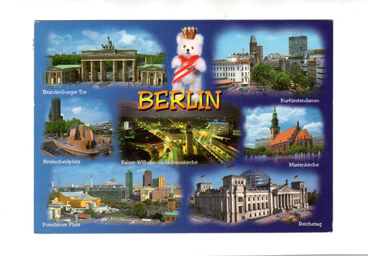 Ansichtskarte Berlin / Breitscheidplatz / Reichstag +++
