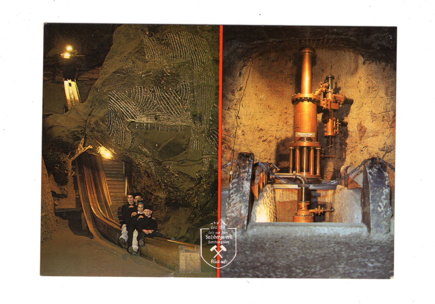 Ansichtskarte Berchtesgaden / Salzbergwerk