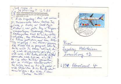 Ansichtskarte Hinterzarten im Hochschwarzwald / J1-69