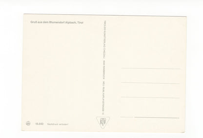 Ansichtskarte Alpbach / Tirol / Österreich