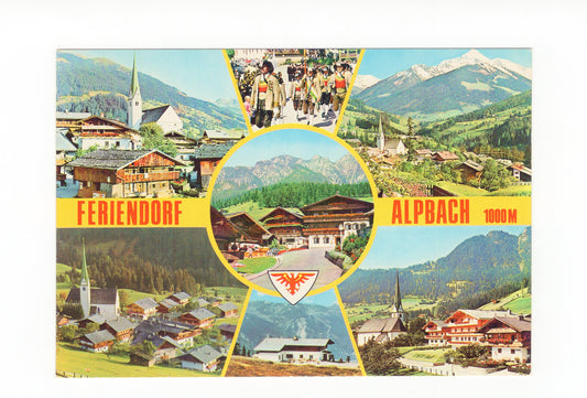 Ansichtskarte Alpbach / Tirol / Österreich