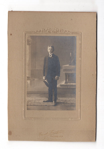 Fotografie Feiner Junge - Hannover 1910er / CAB U-28