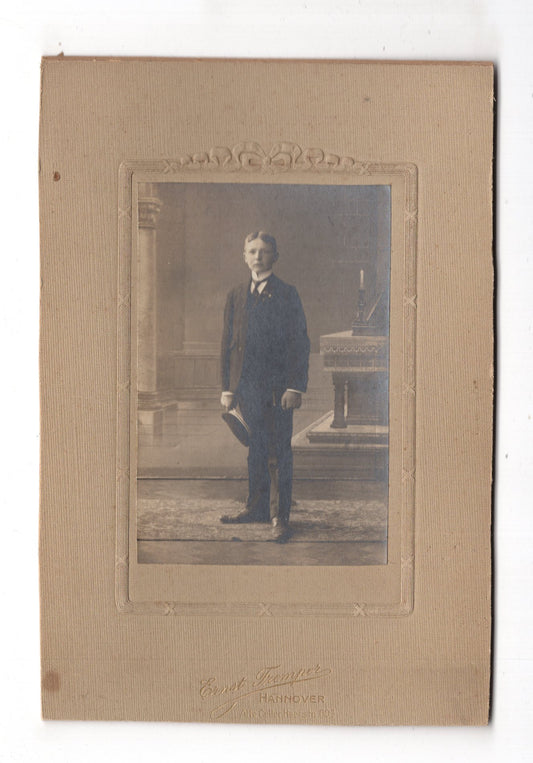 Fotografie Feiner Junge - Hannover 1910er / CAB U-28