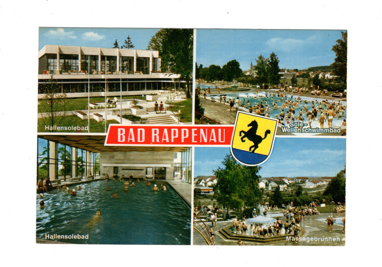 Ansichtskarte Bad Rappenau / Hallensolebad +++