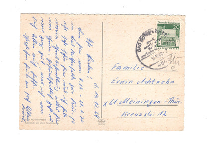 Ansichtskarte Bad Rothenfelde / Kahnteich am alten Gradierwerk