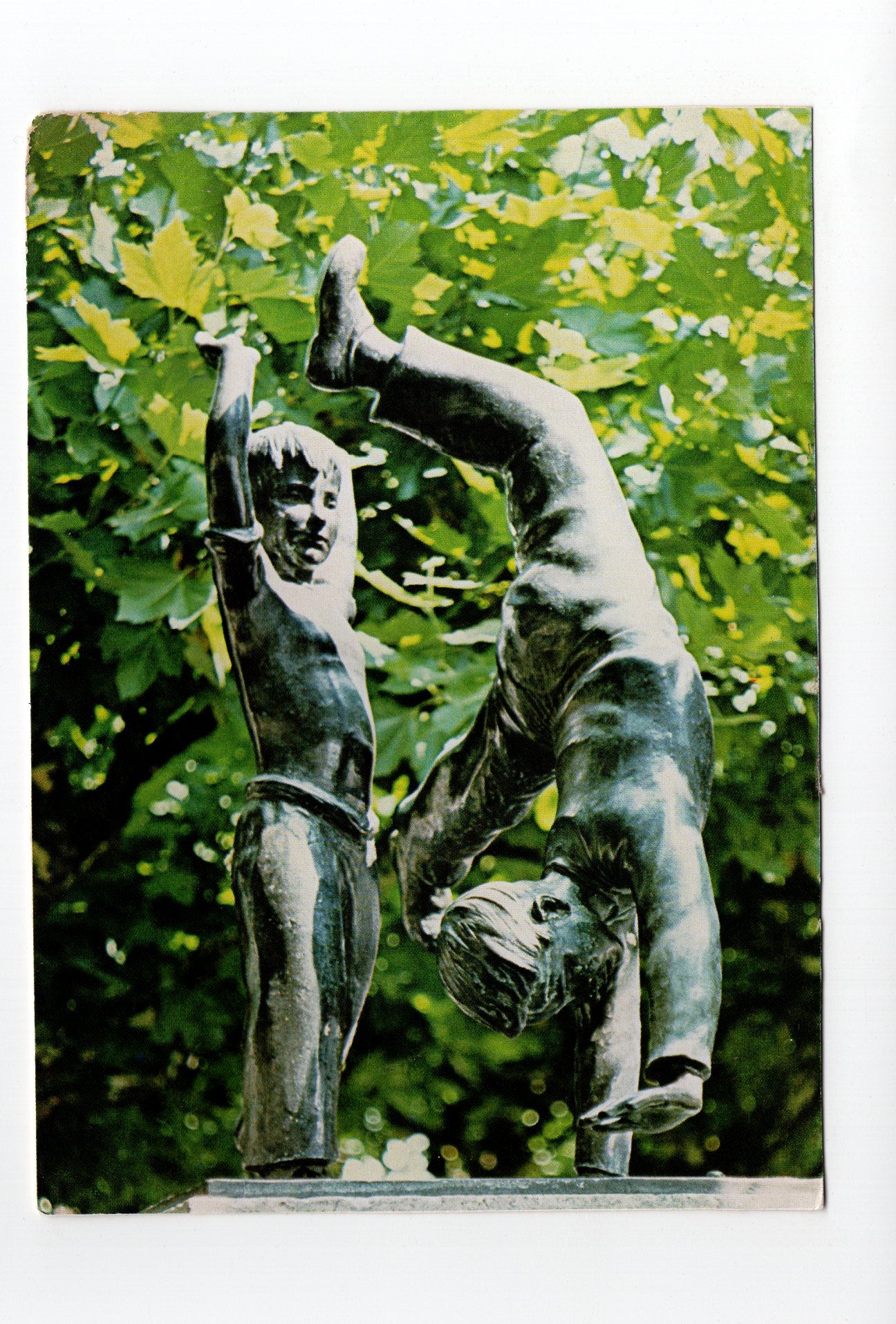 Ansichtskarte Düsseldorf / Radschläger-Brunnen