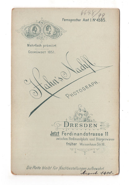 Fotografie Schönes Familienbild - Dresden 1900