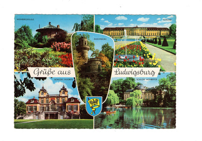 Ansichtskarte Grüße aus Ludwigsburg / H1-59