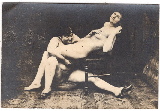 Fotografie Historisches Aktfoto / Erotik / Sex / I1-56