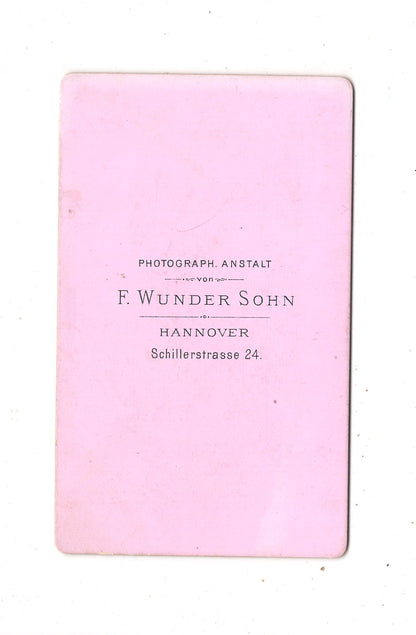 Fotografie Damenportrait - Hannover um 1880