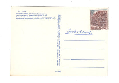 Ansichtskarte Teneriffa / Puerto de la Cruz / Spanien