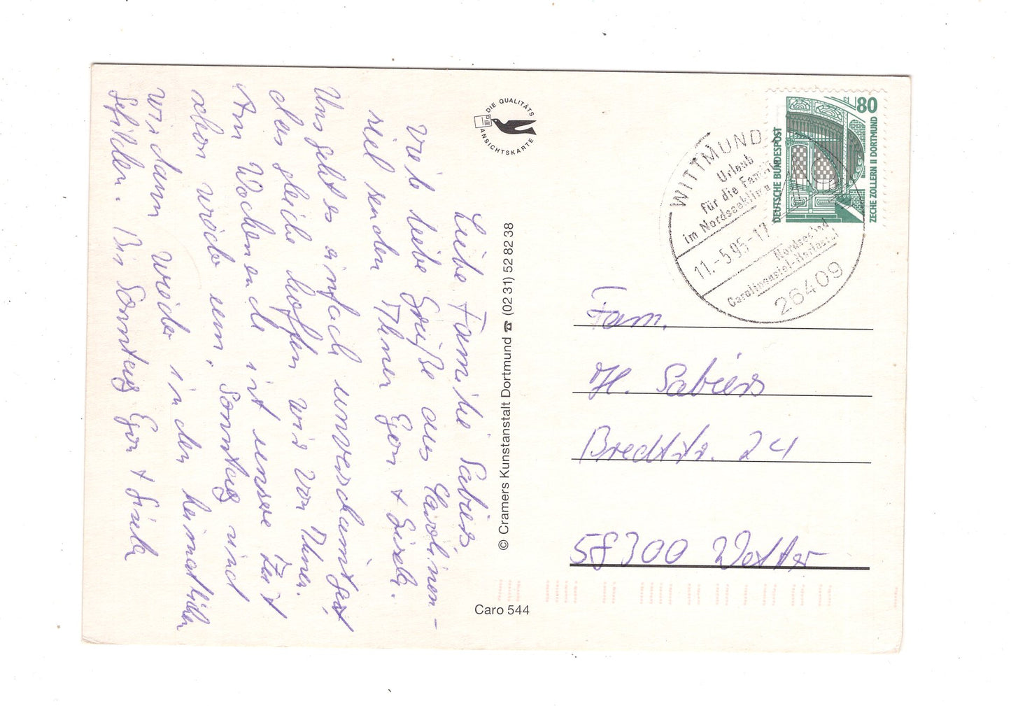 Ansichtskarte Nordseebad Carolinensiel - Harlesiel / Ostfriesland / L1-69