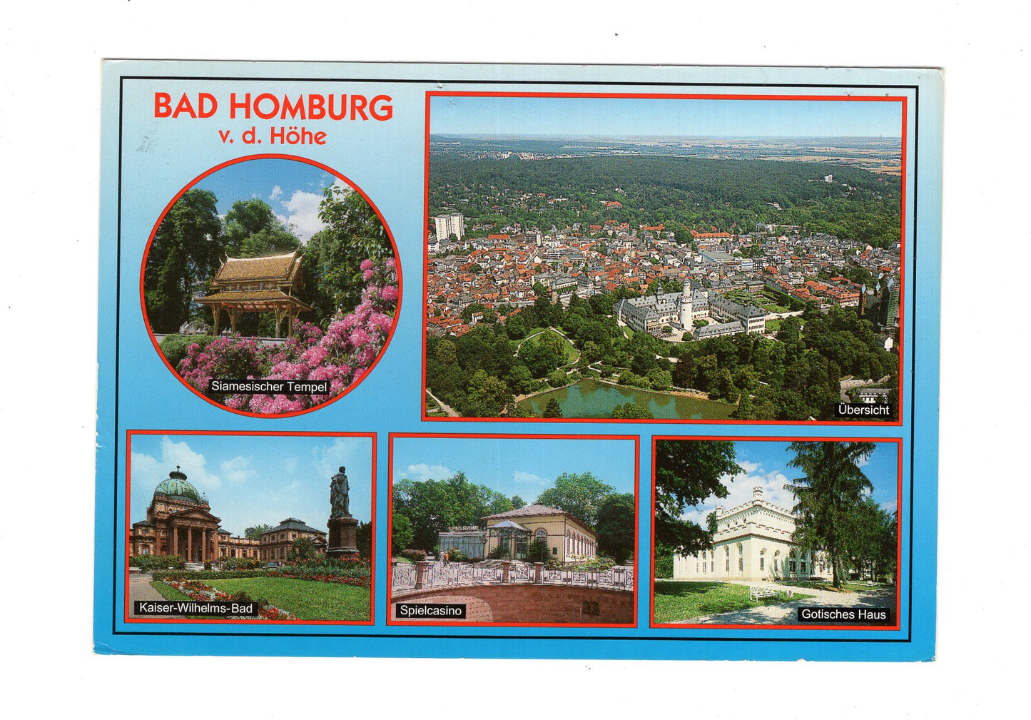 Ansichtskarte Bad Homburg vor der Höhe / Gotisches Haus +++