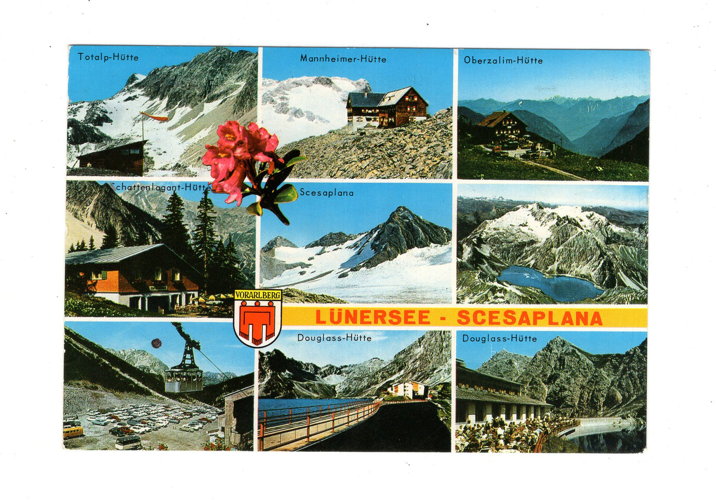 Ansichtskarte Lünersee - Scesaplana / Vorarlberg / Österreich