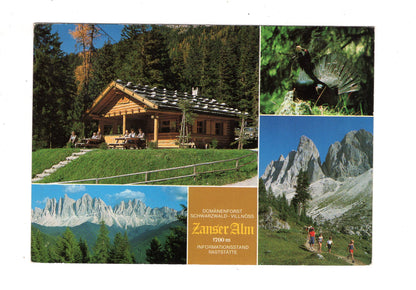 Ansichtskarte Domänenforst Schwarzwald Villnöss / Italien