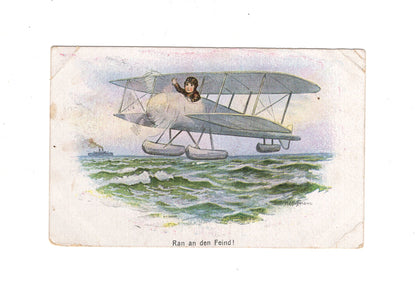 Ansichtskarte / Feldpost / Patriotische Karte - 1918