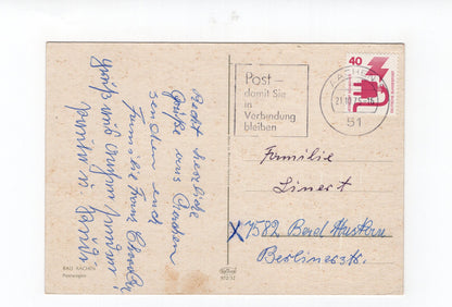 Ansichtskarte Bad Aachen / Postwagen