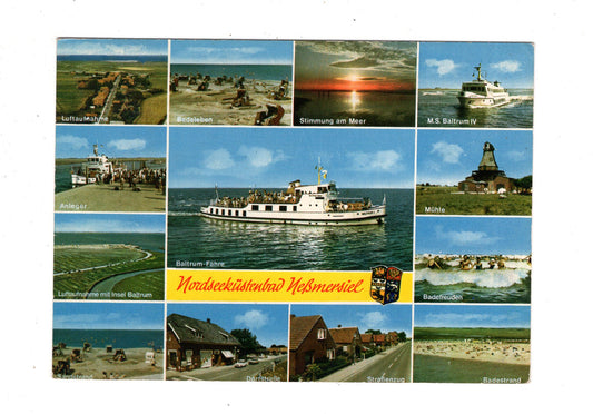 Ansichtskarte Nordseeküstenbad Neßmersiel / L1-70