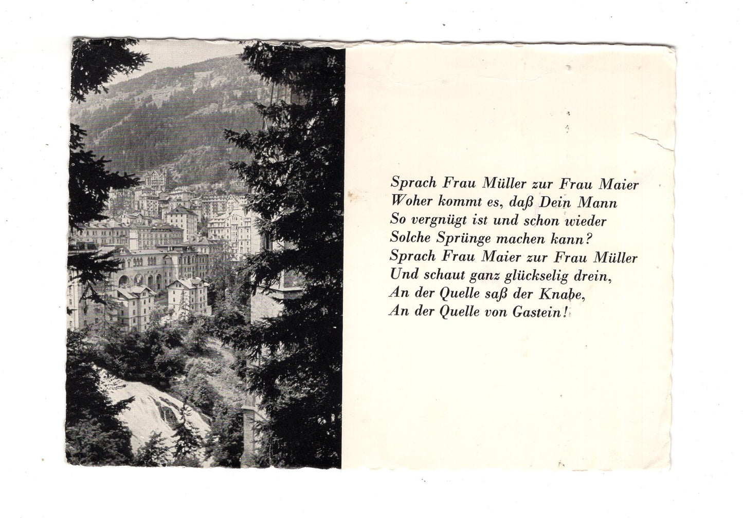 Ansichtskarte Bad Gastein / Österreich / N1-68