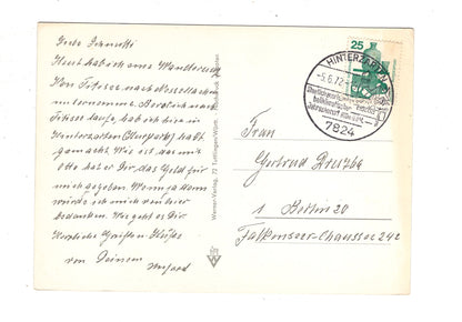 Ansichtskarte Hinterzarten im Schwarzwald / J1-70