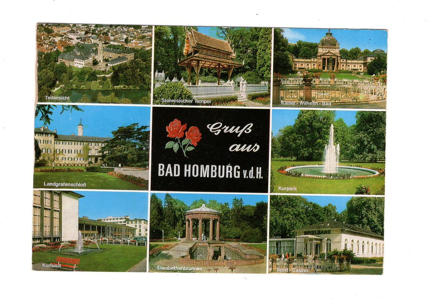 Ansichtskarte Bad Homburg vor der Höhe / Kaiser-Wilhelm-Bad +++