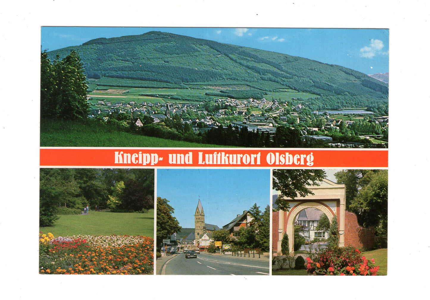 Ansichtskarte Kneipp- und Luftkurort Olsberg