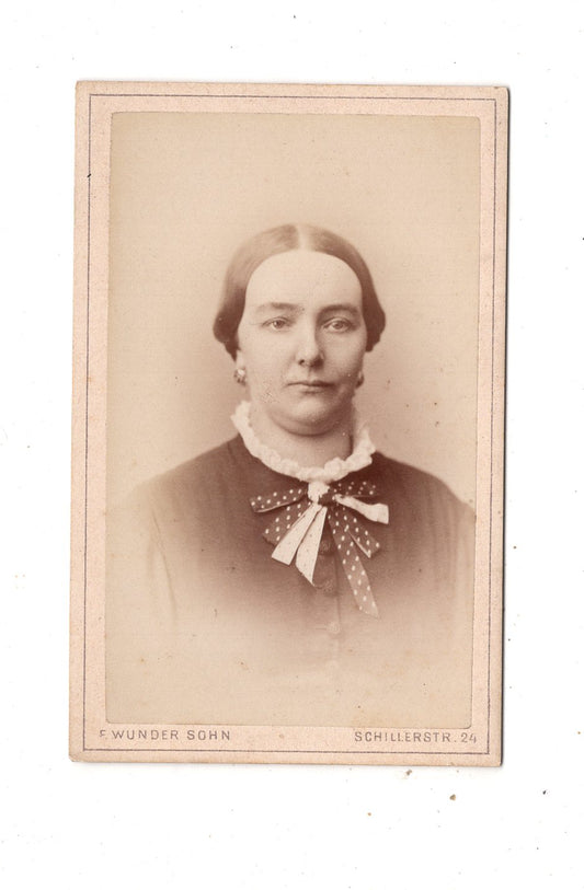 Fotografie Damenportrait - Hannover 1870er