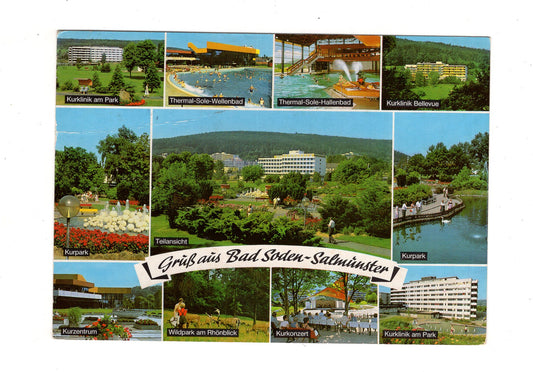 Ansichtskarte Bad Soden-Salmünster / Wildpark am Rhönblick +++