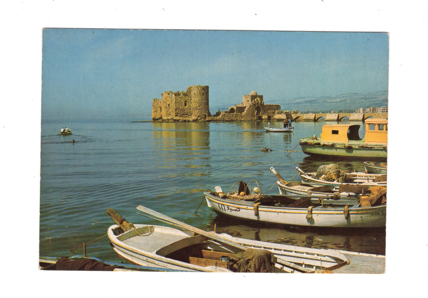 Ansichtskarte Sidon / Hafen / Libanon