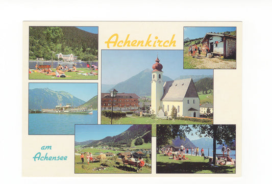 Ansichtskarte Achenkirch am Achensee / Tirol / Österreich