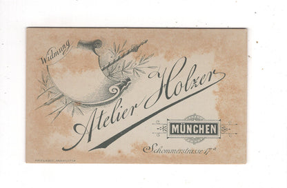 Fotografie Feine Dame - München um 1890