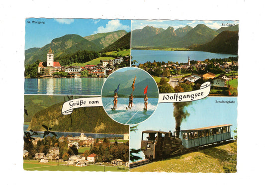 Ansichtskarte Rund um den Wolfgangsee / Österreich / N1-68