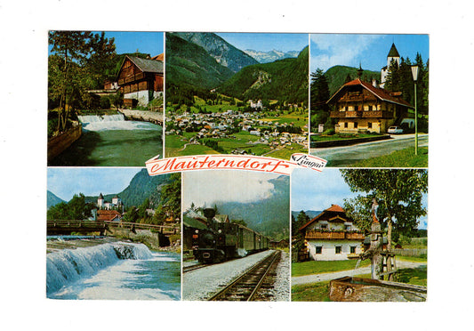 Ansichtskarte Mauterndorf / Lungau / Österreich