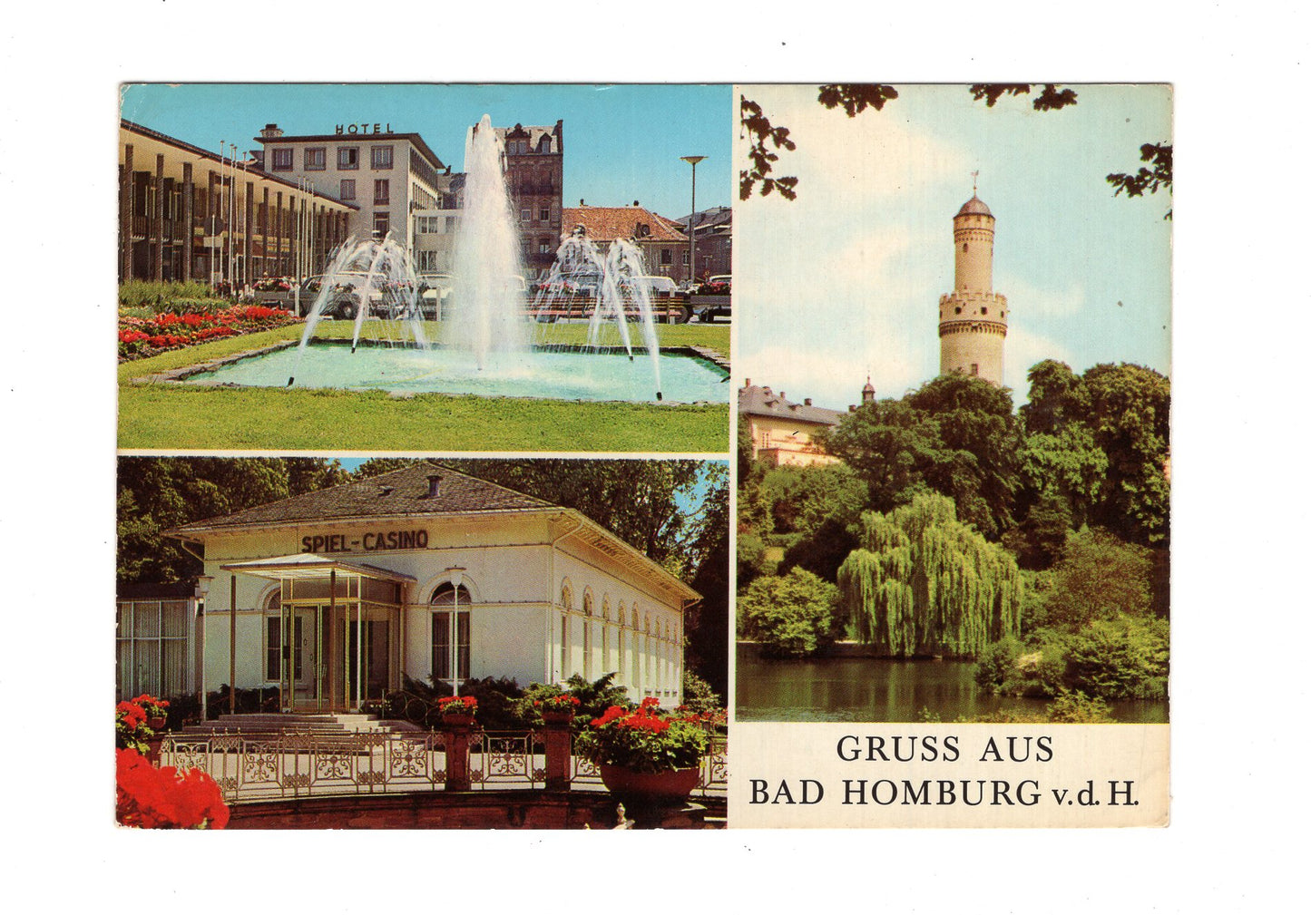 Ansichtskarte Bad Homburg vor der Höhe