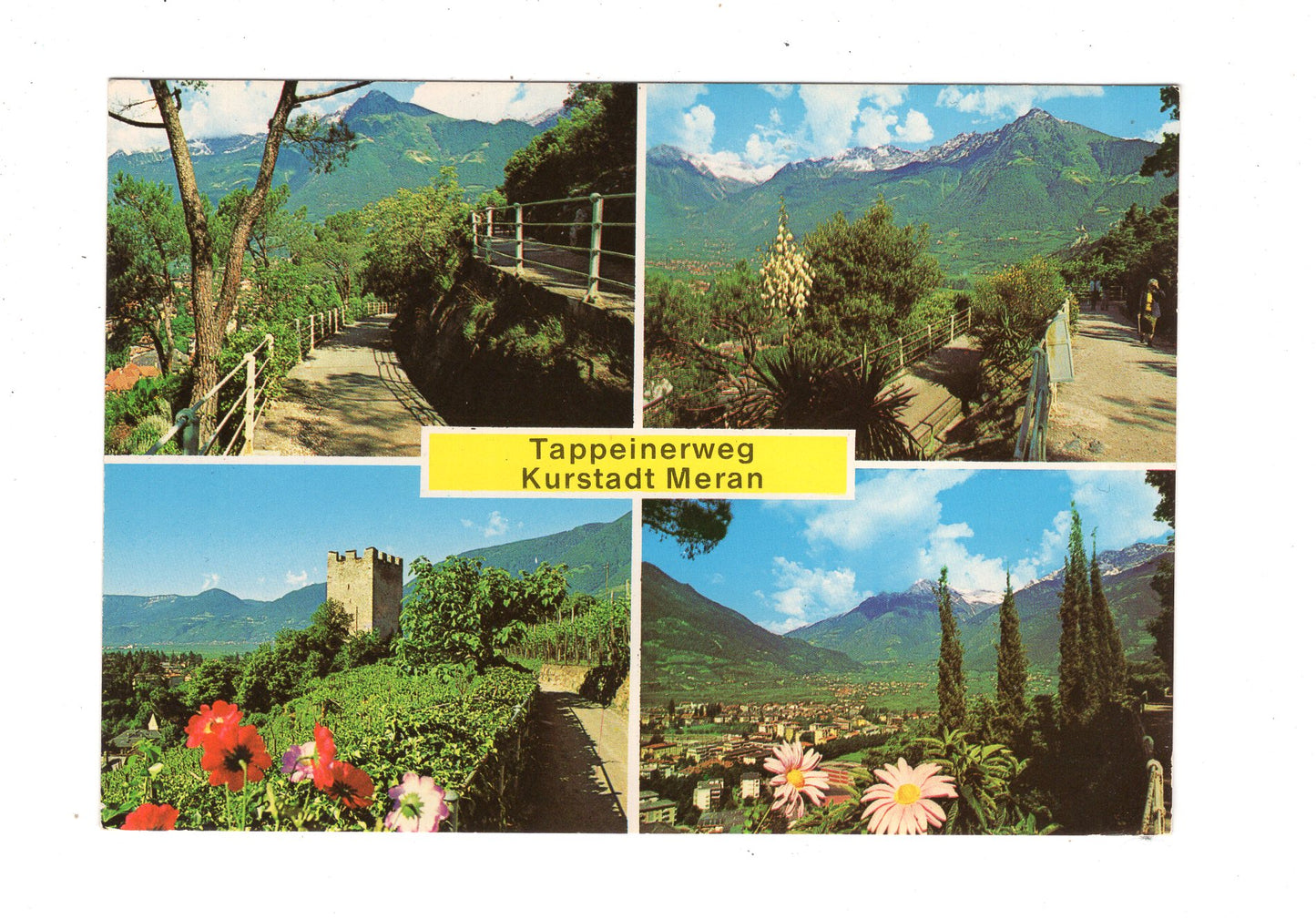 Ansichtskarte Tappeinerweg / Meran / Italien