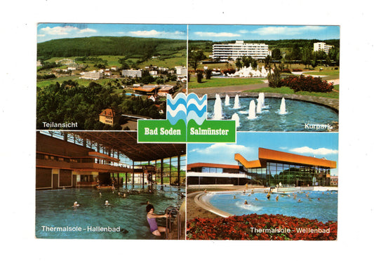 Ansichtskarte Bad Soden-Salmünster / Kurpark +++