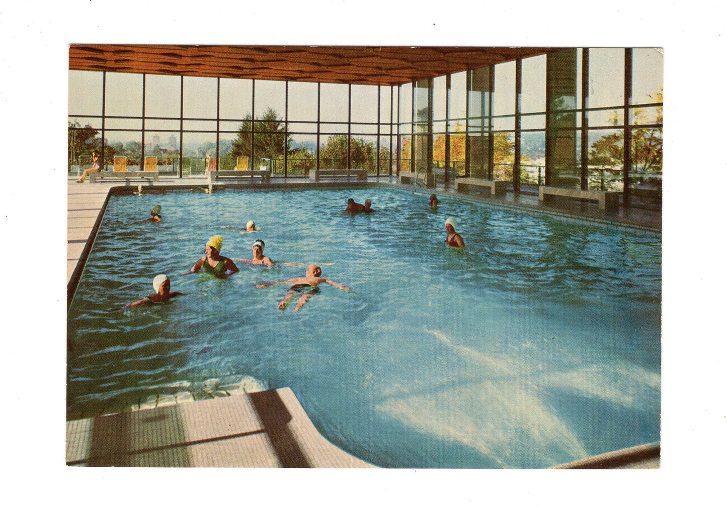 Ansichtskarte Bad Rappenau / Sole-Hallenbad