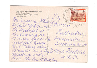 Ansichtskarte Bad Tatzmannsdorf / Burgenland / Österreich