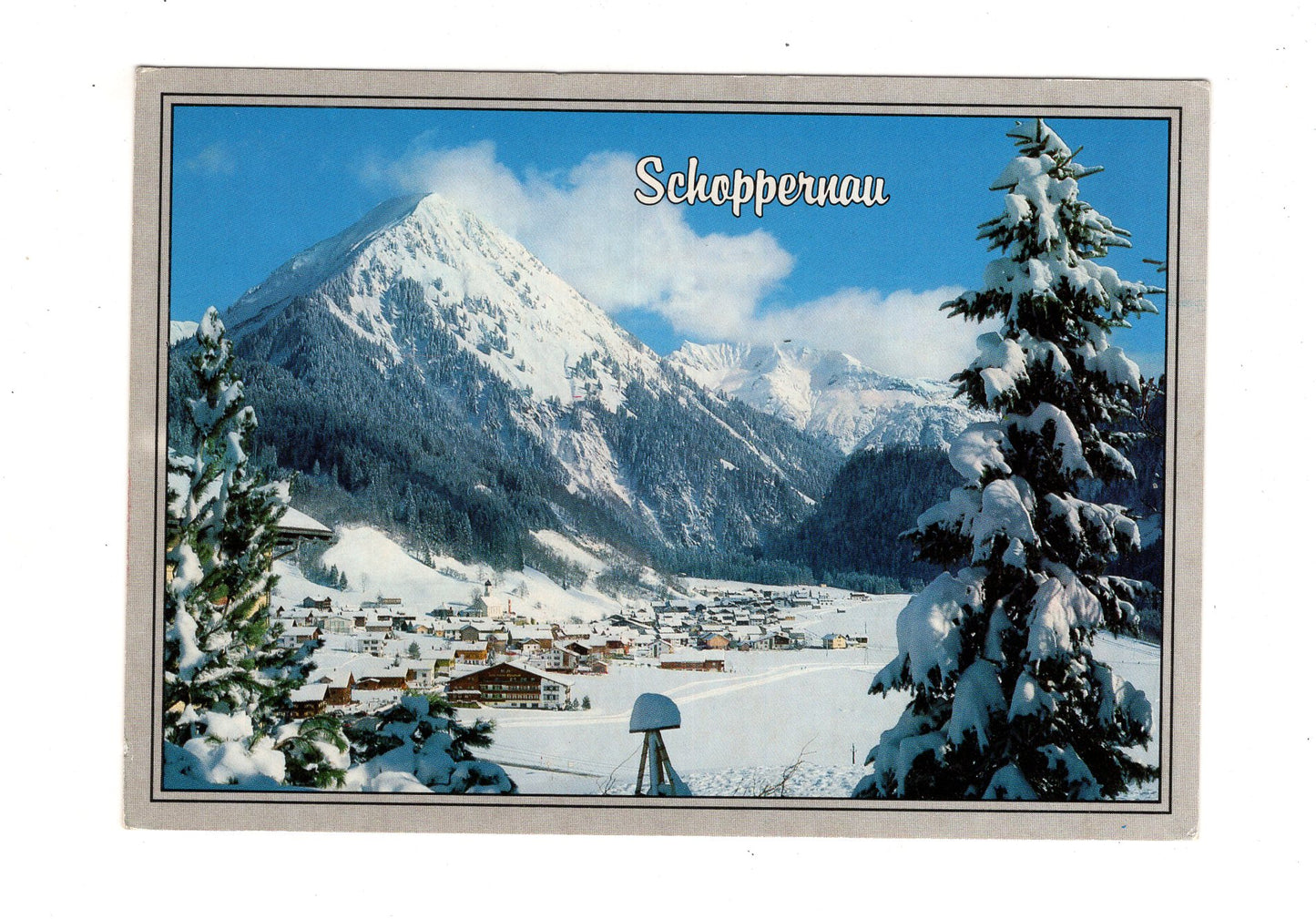 Ansichtskarte Schoppernau / Vorarlberg / Österreich