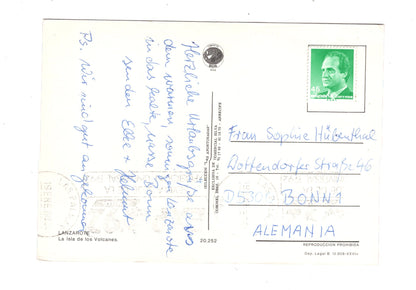 Ansichtskarte Lanzarote / Spanien