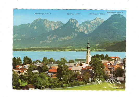 Ansichtskarte St. Gilgen am Wolfgangsee / Österreich / N1-68