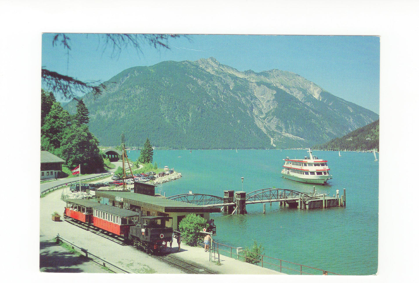 Ansichtskarte Achenseebahn / Achenseeschifffahrt / Tirol / Österreich