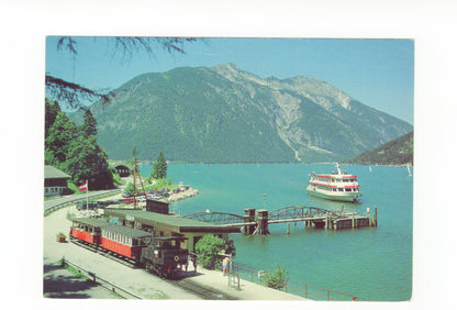 Ansichtskarte Achenseebahn / Achenseeschifffahrt / Tirol / Österreich