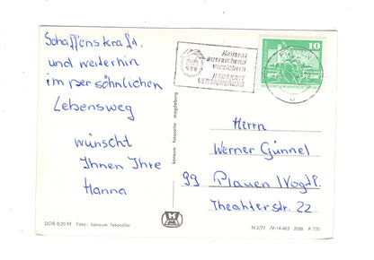 Ansichtskarte Glückwünsche / Glückwunsch zum Geburtstag / L1-60